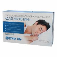 Подушка ортопедическая под голову для мужчин, РЭЗ СП 1166